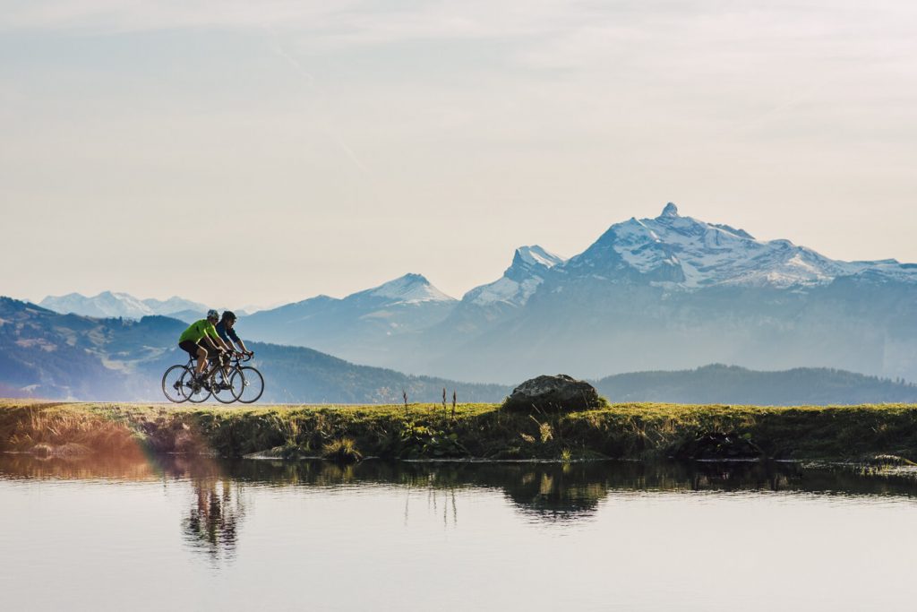 cycling french alps