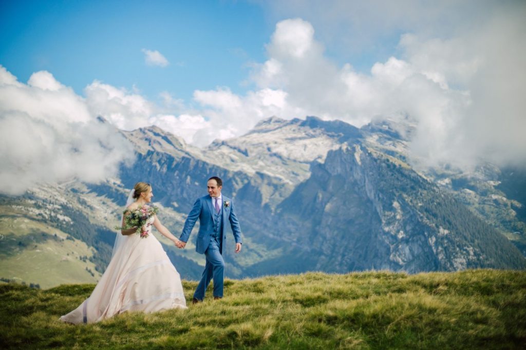 Adventurous Micro Wedding In The French Alps - Christine & Erik's